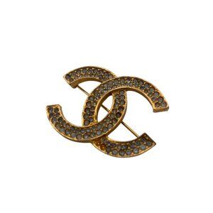 Chanel Rhinestone Brooch